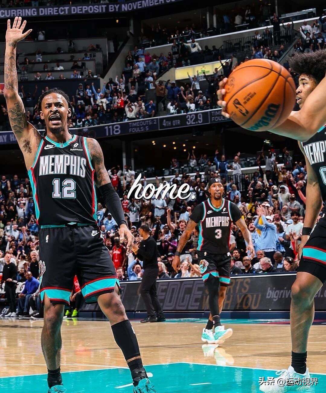 上海队逆转热火，莫兰特刷新纪录